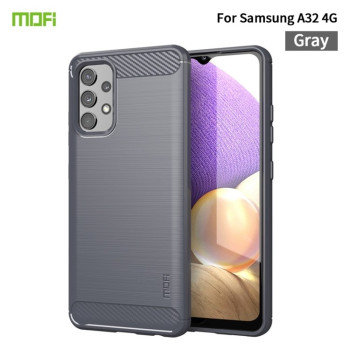Протиударний чохол MOFI Gentleness Series для Samsung Galaxy A32 4G-сірий