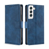 Чехол-книжка Skin Feel Crocodile Texture для Samsung Galaxy S23 5G - синий