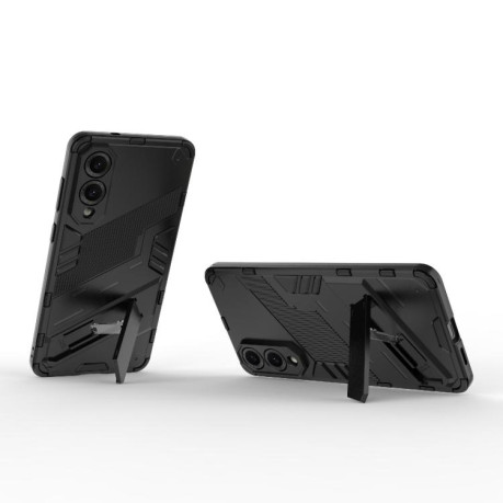 Противоударный чехол Punk Armor для Samsung Galaxy S25 Edge 5G - черный