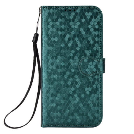 Чехол-книжка Honeycomb Dot для Infinix Smart 8 - зеленый