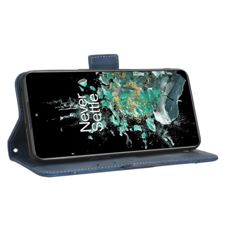 Чехол-книжка Skin Feel Calf на OnePlus 10T 5G / Ace Pro 5G - синий