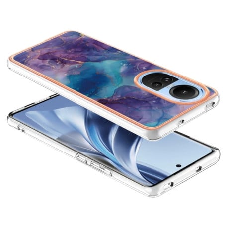 Противоударный чехол Electroplating IMD для OPPO Reno10 5G Global