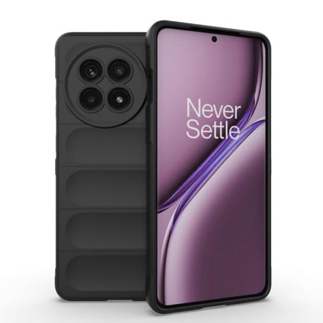 Силиконовый чехол Magic Flannel для OnePlus 13 - черный