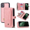 Чехол-кошелек POLA Multi-function для iPhone 11 Pro Max - розовый