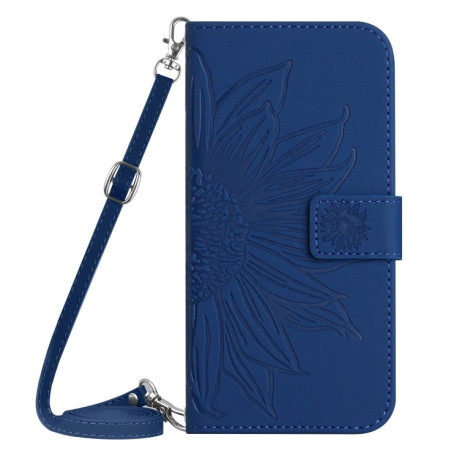 Чохол-книжка Skin Feel Sun Flower для Motorola Edge 50 Neo 5G - синій