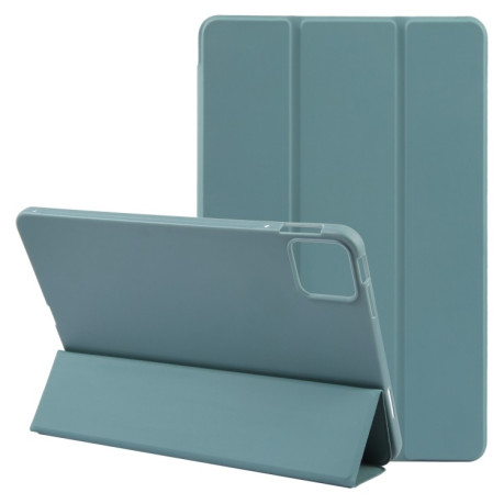 Чехол-книжка Litchi Texture для Xiaomi Pad 7 / Pad 7 Pro - зеленый