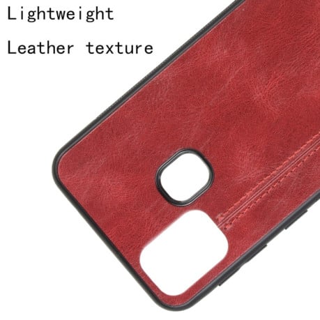 Ударозащитный чехол Sewing Cow Pattern на Samsung Galaxy M31 - красный