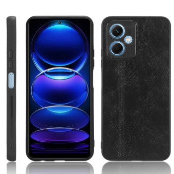 Ударозащитный чехол Sewing Cow Pattern для Xiaomi Poco X5 5G/Redmi Note 12 5G - черный