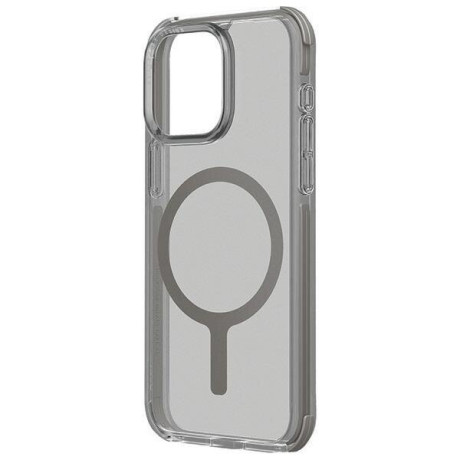 Оригінальний чохол UNIQ etui Combat Magclick Charging на iPhone 15 Pro Max -  gray/frost gray