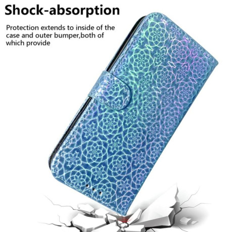 Чохол-книжка Solid Color Colorful на OPPO Reno13 Pro Global - синій