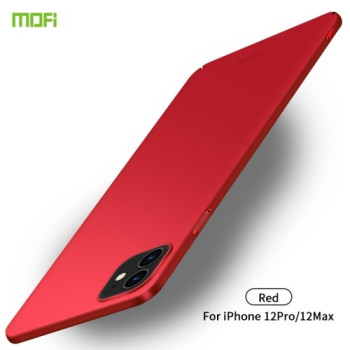 Ультратонкий чехол MOFI Frosted на iPhone 12/12 Pro -  красный