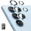 Захисне скло на камеру ENKAY Aluminium Samsung Galaxy S25 Ultra 5G - блакитне