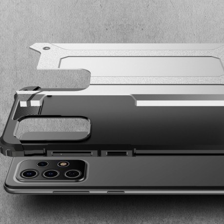 Протиударний чохол Magic Armor Samsung Galaxy A72 - сріблястий