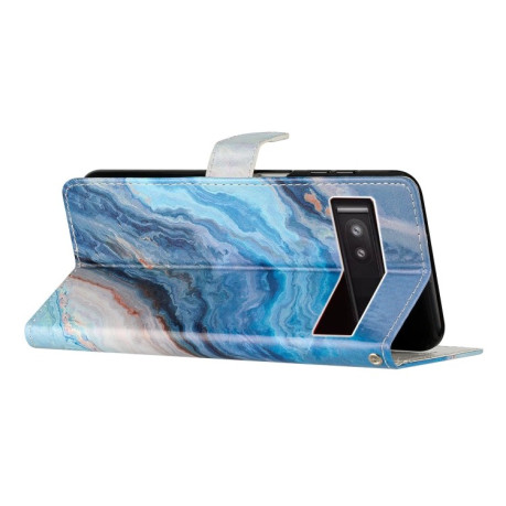 Чехол-книжка Colored Drawing Pattern для Google Pixel 9a - Marble
