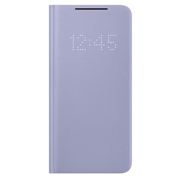 Оригинальный чехол-книжка Samsung LED View Cover для Samsung Galaxy S21 Plus purple