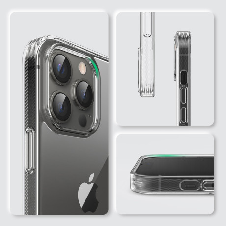 Оригинальный чехол Ugreen Protective Fusion для iPhone 13 Pro Max - прозрачный