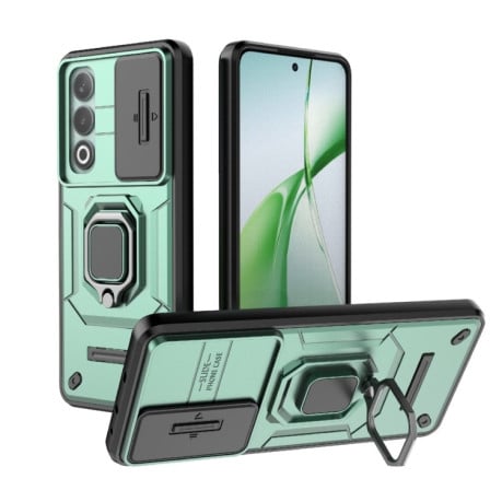 Протиударний чохол Sliding Camshield на OnePlus Nord CE4 5G Global - зелений
