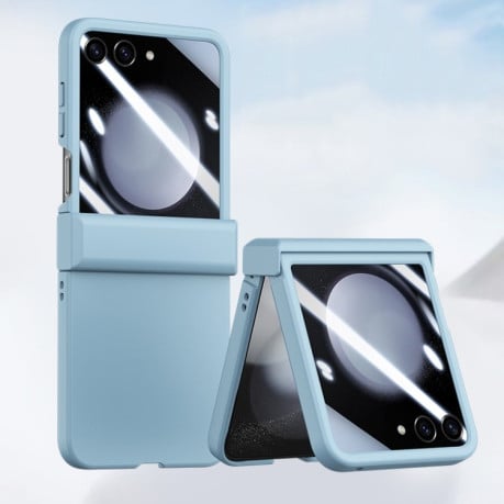 Протиударний чохол Three Parts PC Skin Feel Shockproof для Samsung Galaxy Flip 6 - блакитний