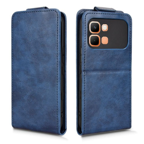 Фліп-чохол Magnetic Vertical Flip Leather для Infinix Note Edge 5G — синій