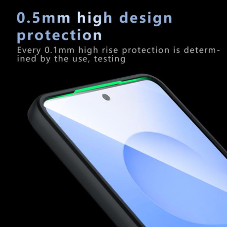 Противоударный чехол Armor Precise Hole PC Hybrid TPU для Samsung Galaxy S25 Edge 5G - черный