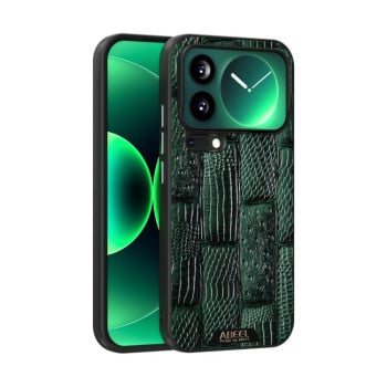 Чехол ABEEL 6D Micro Relief MagSafe Magnetic на Xiaomi 17 Pro Max — зелёный