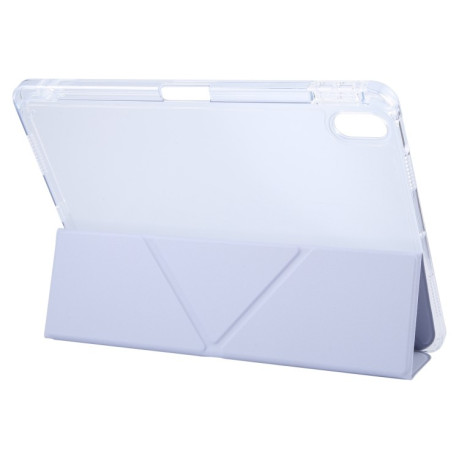 Чехол-книжка GEBEI Demation Leather для iPad Pro 11 2024 / Pro 12.9 - фиолетовый