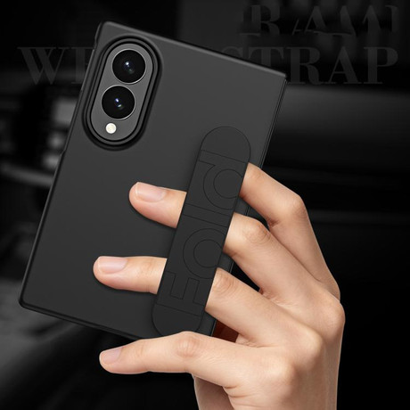 Чохол Skin Elastic Wrist Grip Back Cover на Samsung Galaxy Fold8 5G — фіолетовий