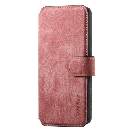 Чехол-книжка CaseNeo MagSafe RFID Anti-theft Retro Leather для Realme GT7 Pro - розовый