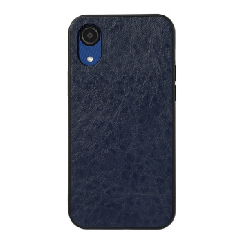 Противоударный чехол Crazy Horse для Samsung Galaxy A03 Core - синий