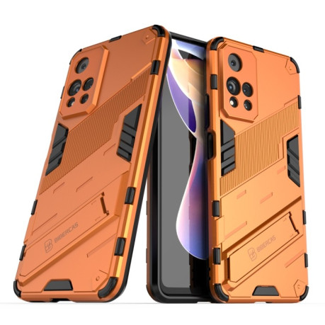 Протиударний чохол Punk Armor для Xiaomi Redmi Note 11 Pro 5G (China)/11 Pro+ - помаранчевий