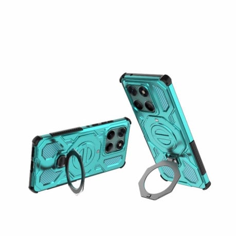 Противоударний чехол J-20 Solid Color MagSafe Magnetic на Motorola Edge 60 Fusion 5G - синій