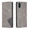Чохол-книжка Rhombus Texture для Samsung Galaxy A05 - сірий