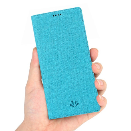 Чехол- книжка ViLi Texture на Samsung Galaxy A10- синий