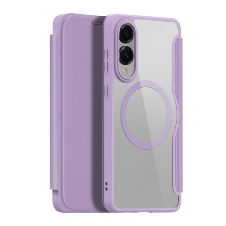 Чохол-книжка DUX DUCIS Skin X Pro Series Magsafe для Samsung Galaxy S25 Edge 5G - фіолетовий
