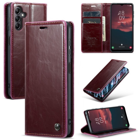 Чохол-книжка CaseMe 003 Series для Samsung Galaxy A14 5G - червоний