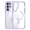 Протиударний чохол Highly Transparent MagSafe для Samsung Galaxy S24 Ultra 5G - фіолетовий