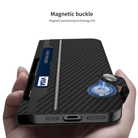 Чохол-книжка GKK Detachable Flip Leather MagSafe для iPhone 16 Pro - Fiber