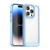 Протиударний чохол Colorful Acrylic Series для iPhone 15 Pro Max - синій