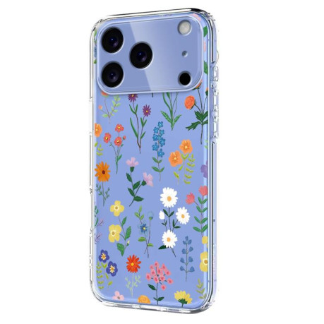 Чехол Flower Pattern Painted для iPhone 17 Pro Max - Daisy