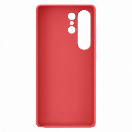 Оригинальный чехол Samsung Silicone Case для Samsung Galaxy S25 Ultra - red (EF-PS938CREGWW)