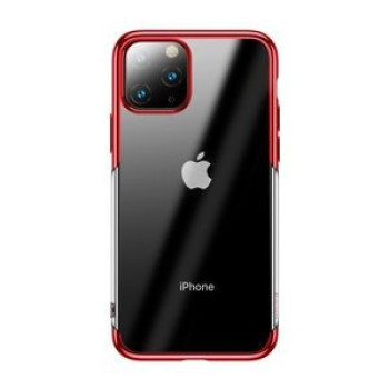Силиконовый чехол Baseus Shining case на iPhone 11 Pro Max-красный