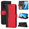 Чехол-книжка Business Stitching-Color для OPPO Reno7 5G Global/ Find X5 Lite/OnePlus Nord CE2 5G - красный