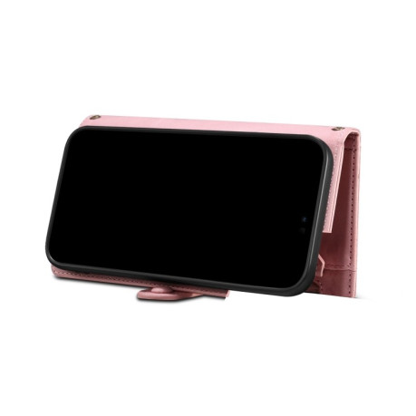 Чехол-кошелек Retro Frosted для Samsung Galaxy S21 FE 5G - розовый