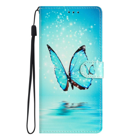 Чохол-книжка Colored Drawing Pattern для Xiaomi Redmi A4 5G - Butterfly