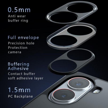 Протиударний чохол Armor Precise Hole PC Hybrid TPU для Xiaomi Redmi Turbo 4 / Xiaomi Poco X7 Pro - прозорий