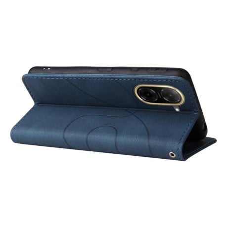 Чохол-книжка Dual-color Splicing Flip Leather для Xiaomi Redmi A5 4G 173.3mm - синій