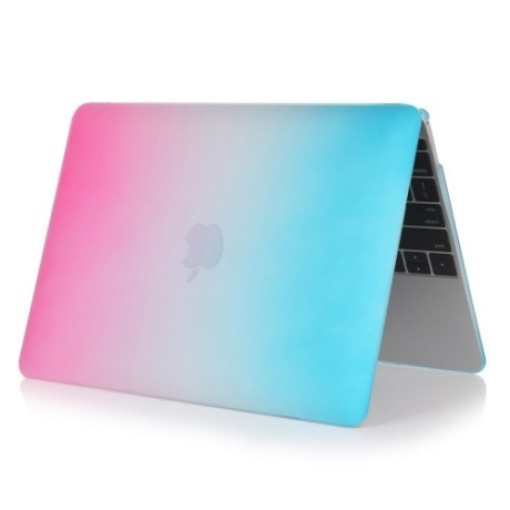 Пластиковий Чохол Rainbow Series Pink Blue для Macbook 12