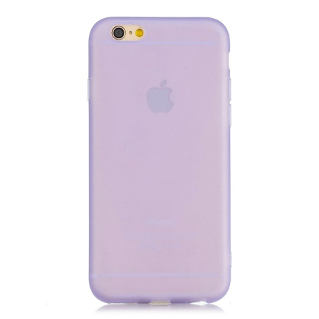 Чехол Liquid Emulsion Translucent на iPhone SE 3/2 2022/2020/8/7 - фиолетовый