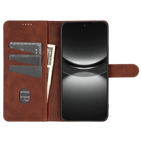 Чохол-книжка AZNS Skin Feel Calf Texture для Xiaomi Redmi Note 14 Pro 5G/Poco X7 - коричневий