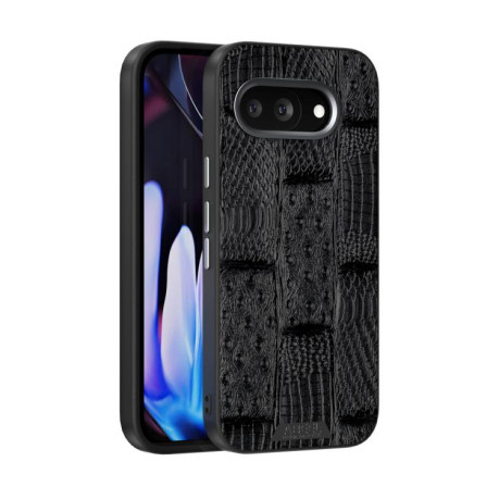 Ультратонкий чехол ABEEL 6D Micro Relief MagSafe Magnetic на Google Pixel 9a - черный